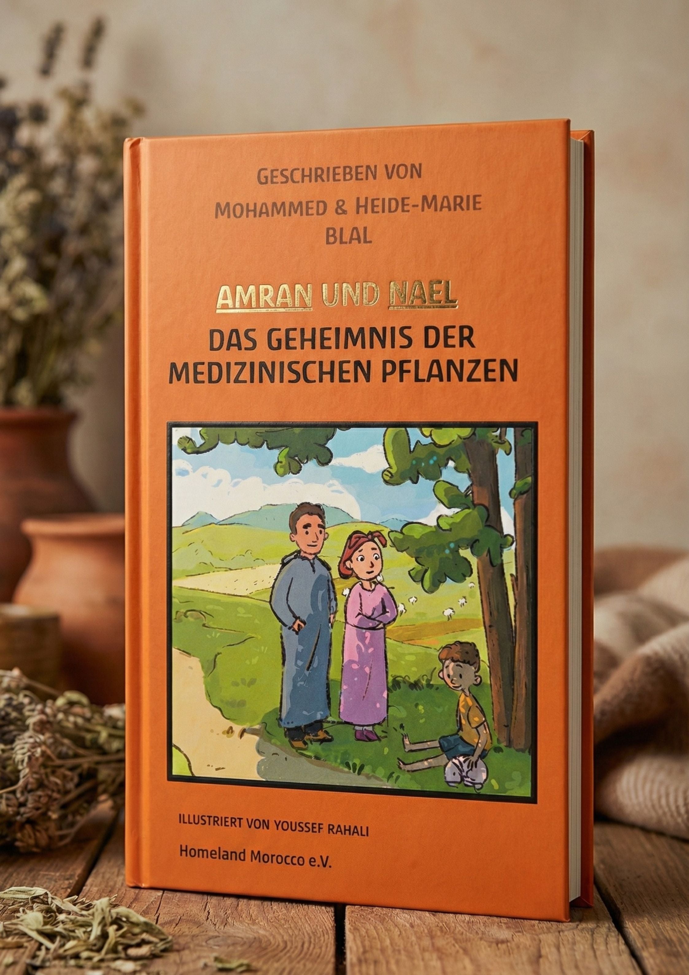 Kinderbuch Amran und Nael – Das Geheimnis der Heilpflanzen