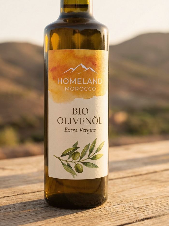 Premium Oliven Öl aus Ourtzagh, Marokko (75cl)